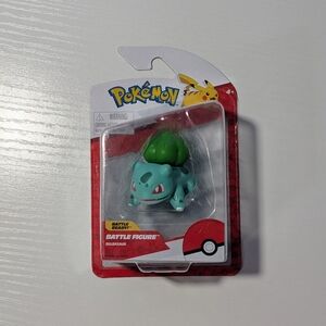 Officially Licensed Pokemon Battle Figure 2” Jazwares Collectible Toy Bulbasaur